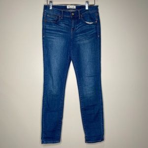 Madewell Midrise Skinny Jeans Medium Wash